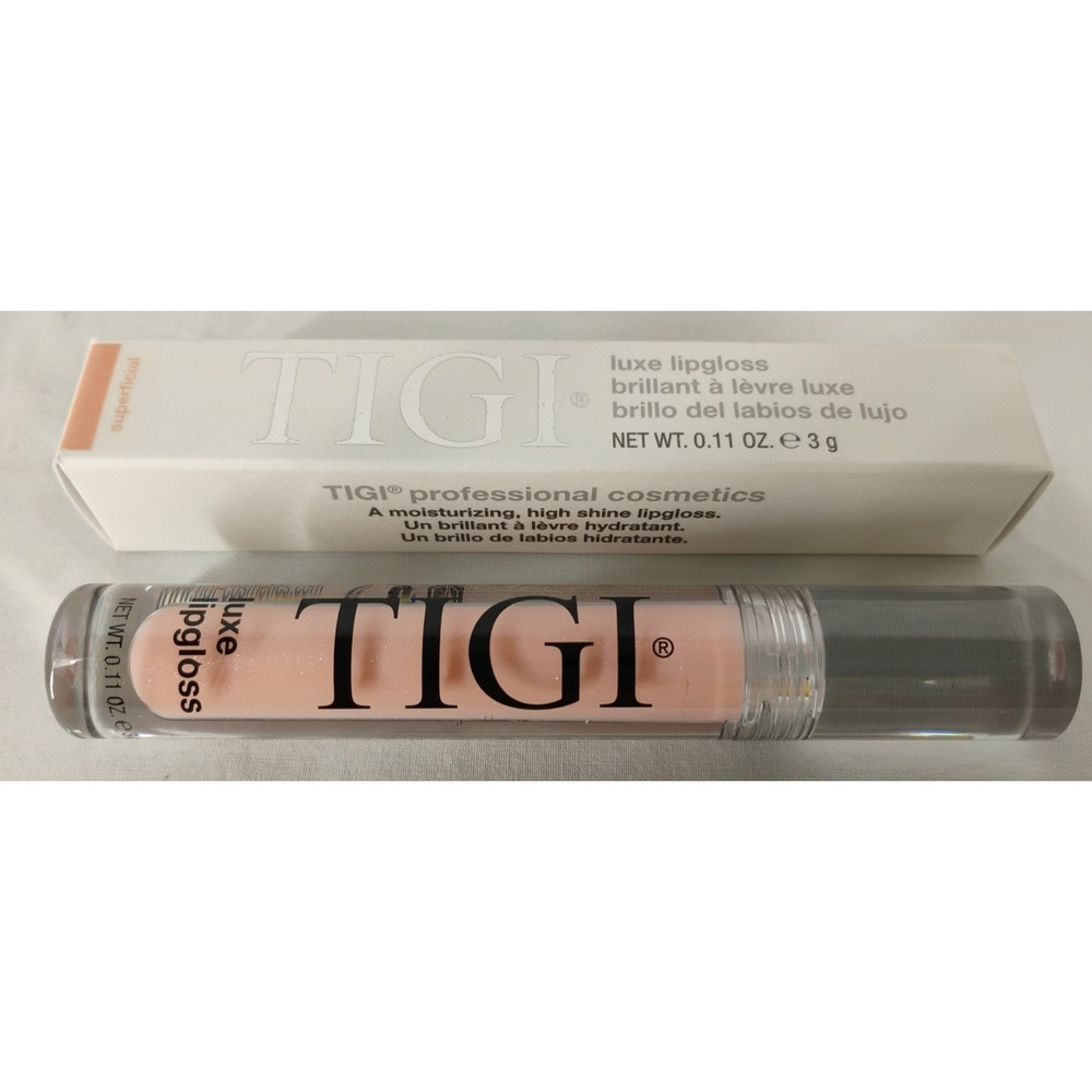 NEW TIGI Professional Cosmetics Luxe Lipgloss 0.11 oz Superficial USA Lip Gloss